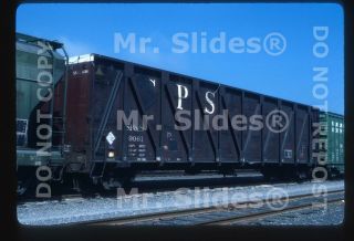 Slide Freight Sp&s Spokane Portland & Seattle Wood Chip Hopper 9061