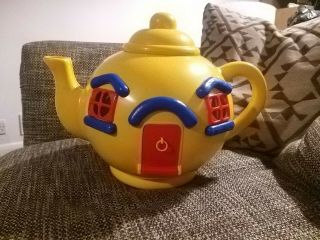 Vintage Bluebird Big Yellow Teapot 1981