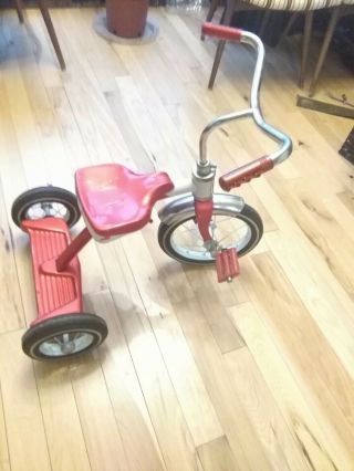 Vintage Amf Junior Tricycle,  Rare Red Pedals