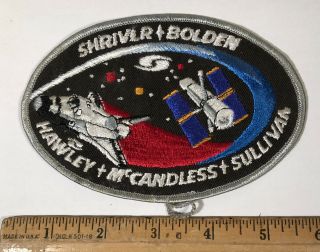 Vintage Nasa Space Shuttle Discovery Patch Sts - 31 Shriver Bolden Hawley 1990