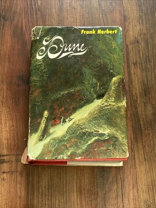 Vintage Dune Frank Herbert 1st Edition Hard Cover Book