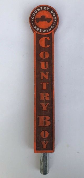 Country Boy Brewing Tap Handle Craft Beer Lexington Ky