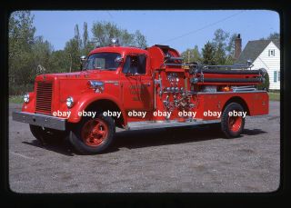 Duluth Mn E6 1958 International John Bean Pumper Fire Apparatus Slide