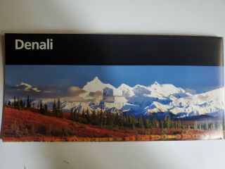 2021 Denali National Park Official National Park Service Map/brochure