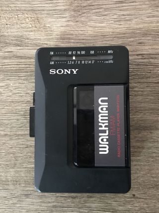 Vintage Sony Walkman Wm - F2015 Radio/cassette Woking