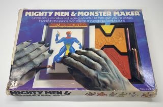 Vintage 1978 1979 Tomy Mighty Men & Monster Maker No.  2520