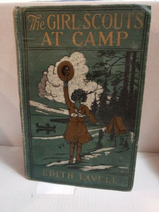 The Girl Scouts At Camp By Lavell,  Edith