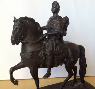 Rare Exclusive,  Very Big Cast Bronze Statue Of Peter I The Great