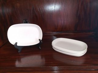 Vintage Set Of 4 White Pfaltzgraff Eastern Airlines Dishes 44 - Ca - 0035