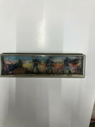 Marx Miniature Masterpieces Window Box Set Civil War Union Soldier Set