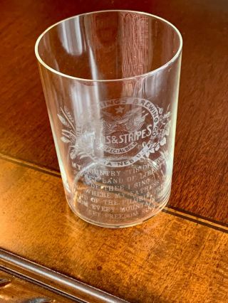 Willow Springs Brewing Co.  - Omaha,  Nebraska - Preprohibition Etched Glass