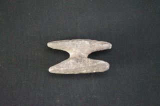 A Rare Soapstone Pendant,  Native American Indian Artifact,  Circa: 1600