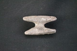 A Rare Soapstone Pendant,  Native American Indian Artifact,  Circa: 1600 3