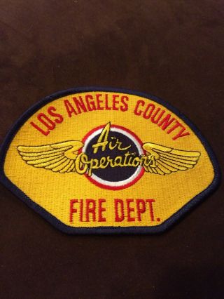 Los Angeles County Fire Dept Air Operations Patch - - (not Police)