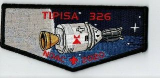 Boy Scout Oa 326 Tipisa Lodge 2020 Noac Flap