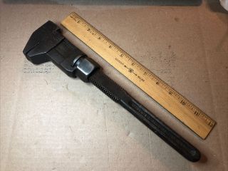 Vintage A 1 Bemis And Call Co 12 " Model 90 - A Adjustable Railroad Monkey Wrench