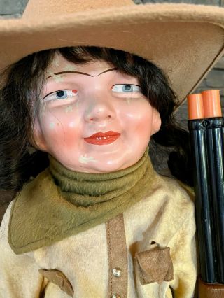 Very Rare Vintage Annie Oakley Western Doll