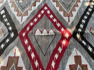 Native American Navajo Hand Woven Wool Rug 70”x38”