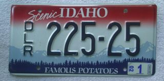 2002 Idaho Dealer License Plate