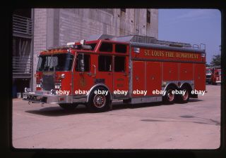 St Louis Mo R1 1989 Spartan Saulsbury Rescue Fire Apparatus Slide