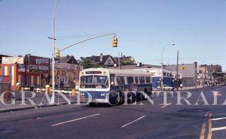 1983 Mabstoa York City Bus Slide 7724 Bronx Ny Nycta Nyc Flxible