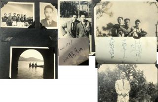 1945 Nanking Nanjing China Photo Album,  University,  Chinese Soccer Football Team 3
