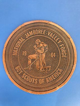 1964 National Jamboree Leather Back Patch