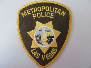 Us Las Vegas Metropolitan Police Patch