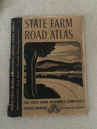 State Farm Road Atlas - 1940 - Usa,  Canada,  Mexico,  South & Central America