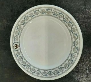 York Central Lines Bread Plate Rr China Dewitt Clinton Pattern Syracuse