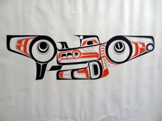 Northwest Coast Indian Art By Duane Pasco Signed,  Numbered Ltd Ed Print 82/200