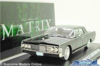Matrix Lincoln Continental Model Car 1965 Black 1:43 Scale Greenlight Film K8