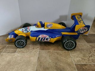 Miller Lite Beer Blow Up Inflatable Indy 500 Race Car Game Room Man Cave