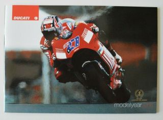 Ducati Full Line 2008 Dealer Brochure - Italian English 1098s 848 Sportclassic