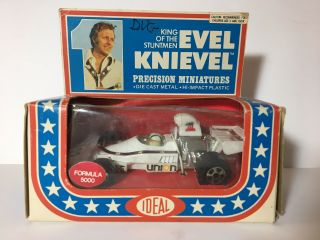 Evel Knievel Stuntman Precision Die Cast Formula 5000 Racing Car