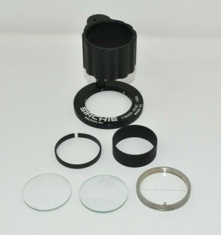 Vtg Sirchie Model M2 Professional Finger Print Magnifier Two Lens Henry Disc
