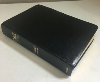 Vintage Ryrie Study Bible Expanded Edition Nas Moody Press Black