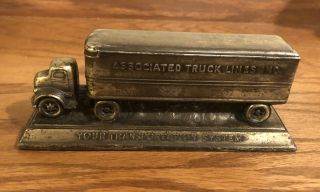 Vintage Associated Truck Lines - Your Transportation System Truck Figurine