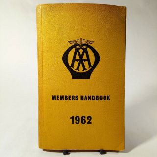 Aa Members Handbook 1962