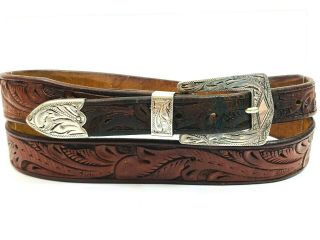 Hamley & Co.  Pendleton Oregon Sterling Silver.  925 Ranger Belt Buckle Engraved
