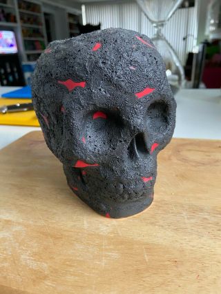 Rare Munktiki Lava Skull Tiki Mug - One Of A Kind 23/25 - Each One Unique