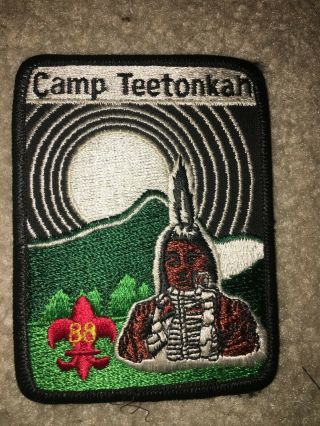 Boy Scout Bsa Camp Teetonkah 1988 Chief Land O 