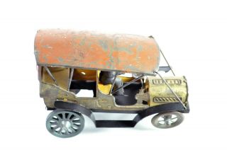 Fischer ca.  1905 German Tin Car 3