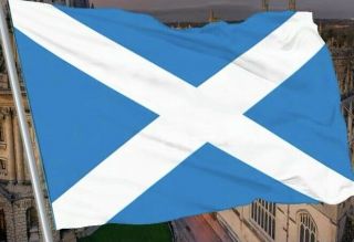 Scotland Scottish Flag St.  Andew Cross 144x96cm Full Size 3x5ft