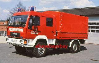 Fire Apparatus Slide,  Logistics - Truck,  Wetter / Germany,  2004 Man 4x4 / Empl