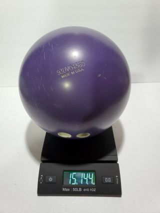Vintage Hammer Fab Urethane Faball Bowling Ball 16 lbs Blue Purple 2