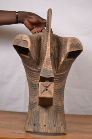 African tribal art Songye Kifwebe mask 3