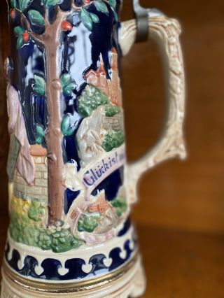 Thorens Movement German Musical Drink Brother Drink Large 11.  25 in Beer Stein 2