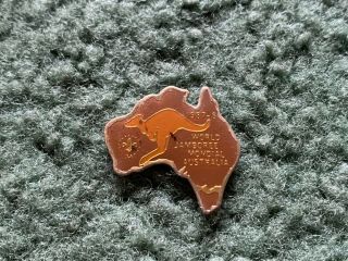 Vintage Boy Scouts Of America Bsa World Jamboree Mondial Australia Pin