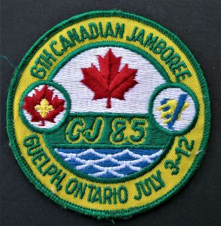 Boy Scouts Canada 6th Canadian Jamboree Cj 